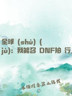 全球數(shù)據(jù)：我能召喚DNF拍賣行