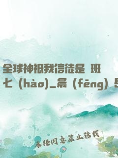 全球神祗我信徒是魯班七號(hào)