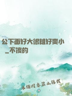 公下面好大很粗好爽小說