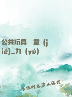 公共玩具閱讀章節(jié)