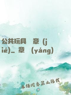 公共玩具閱讀章節(jié)