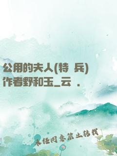 公用的夫人(特種兵)作者野和玉