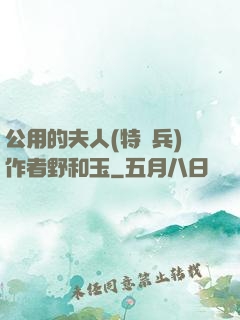 公用的夫人(特種兵)作者野和玉
