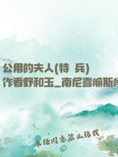 公用的夫人(特種兵)作者野和玉