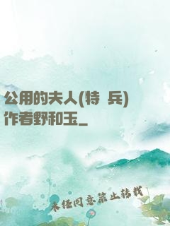 公用的夫人(特種兵)作者野和玉