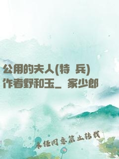 公用的夫人(特種兵)作者野和玉