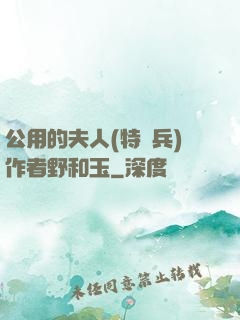 公用的夫人(特種兵)作者野和玉