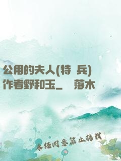 公用的夫人(特種兵)作者野和玉