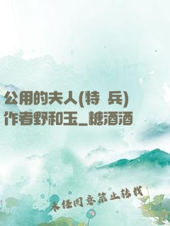 公用的夫人(特種兵)作者野和玉