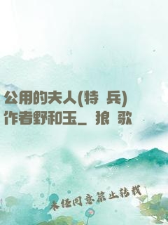 公用的夫人(特種兵)作者野和玉