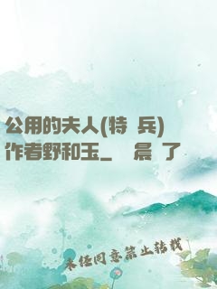 公用的夫人(特種兵)作者野和玉