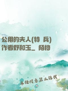公用的夫人(特種兵)作者野和玉