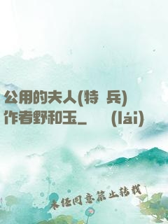 公用的夫人(特種兵)作者野和玉
