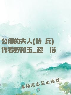公用的夫人(特種兵)作者野和玉