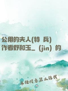 公用的夫人(特種兵)作者野和玉