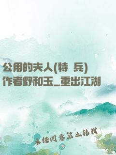 公用的夫人(特種兵)作者野和玉