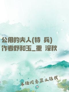 公用的夫人(特種兵)作者野和玉