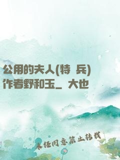 公用的夫人(特種兵)作者野和玉