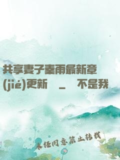 共享妻子秦雨最新章節(jié)更新時間