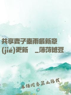 共享妻子秦雨最新章節(jié)更新時間