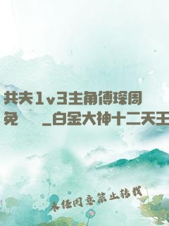共夫1v3主角傅琛周免費閱讀
