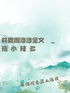 共妻周洛洛全文閱讀