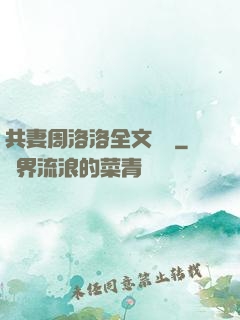 共妻周洛洛全文閱讀