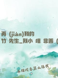 再見(jiàn)我的竹馬先生