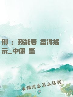 刑偵：我能看見案件提示