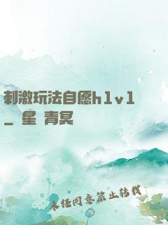 刺激玩法自愿h1v1