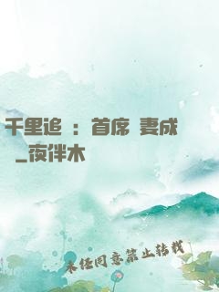 千里追歡：首席寵妻成癮