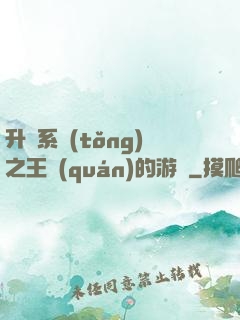 升級系統(tǒng)之王權(quán)的游戲