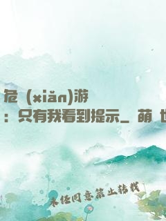 危險(xiǎn)游戲：只有我看到提示