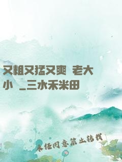 又粗又猛又爽黃老大爺小說