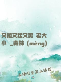 又粗又猛又爽黃老大爺小說