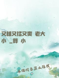 又粗又猛又爽黃老大爺小說