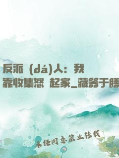 反派達(dá)人：我靠收集怒氣起家