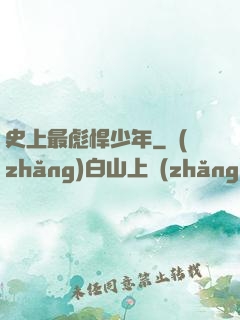 史上最彪悍少年