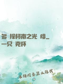 名偵探柯南之光與暗