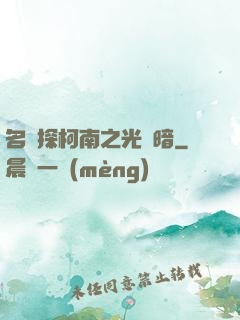 名偵探柯南之光與暗