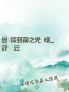 名偵探柯南之光與暗