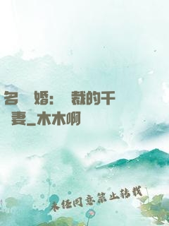 名門閃婚：總裁的千億寵妻