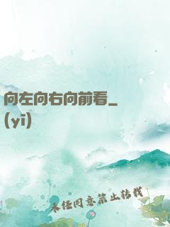 向左向右向前看