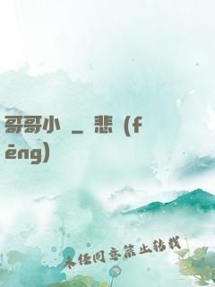 哥哥小說