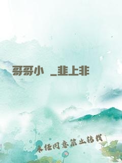 哥哥小說