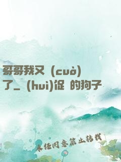 哥哥我又錯(cuò)了