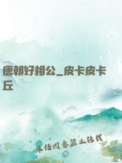 唐朝好相公