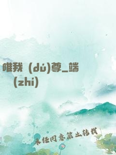 唯我獨(dú)尊
