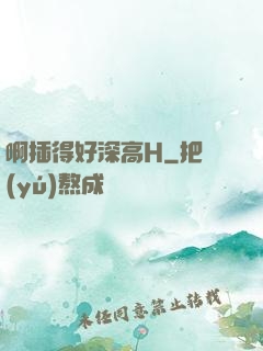 啊插得好深高H