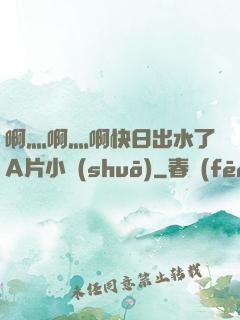 啊灬啊灬啊快日出水了A片小說(shuō)